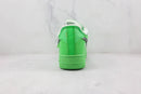 Nike Air force 1 Low Off White Light Green Spark–Premium