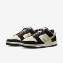 Dunk Low Black Suede–Elegante